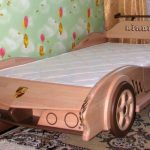 Детская кровать из массива дерева