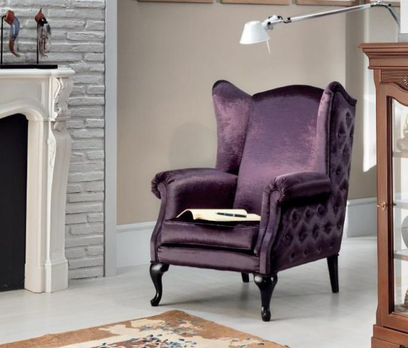 Кресло в английском стиле – сочетание роскоши и комфорта.