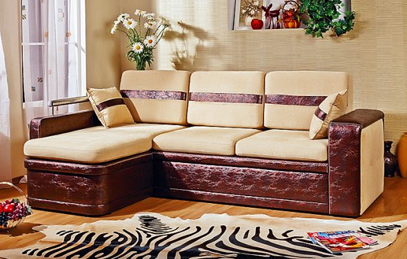 Угловой диван-кровать: легко собрать, быстро разобрать
